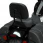 Preview: QUICK RELEASE PASSENGER BACKREST - CHIEF STEELFRAME - BLACK