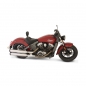 Preview: Vintage Solo, Driver Backrest, Black Vinyl - Indian Scout