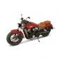 Preview: Vintage Solosattel - Vinyl braun - Nieten - Indian Scout