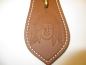 Preview: Leder Key Fob Halter - Tan