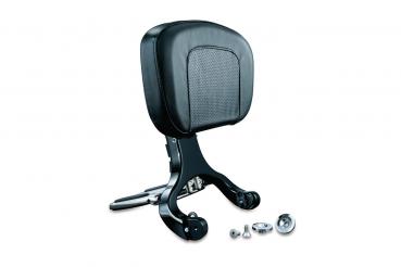 Multi-Purpose Backrest - Black + Chrome