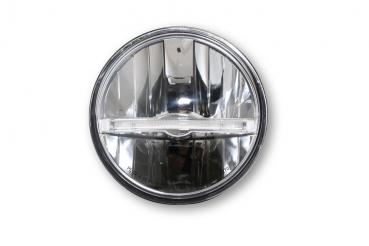 LED main headlight insert Jackson - Reflector, 5.75" - Chrome