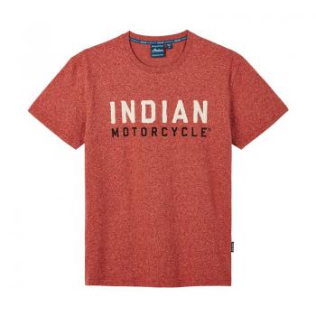 MENS WATERCOLOR LOGO TEE - RED