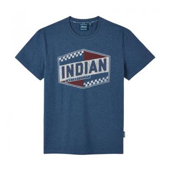 MENS RACING GRAPHIC TEE - BLUE