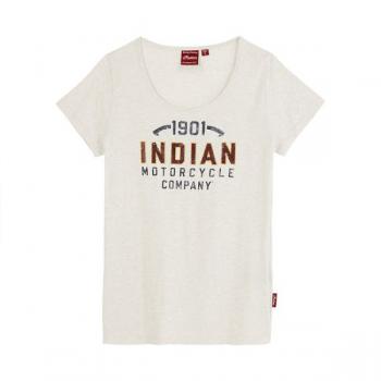 WOMENS 1901 IMC GLITTER TEE - GRAY