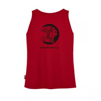 WOMENS TWISTED STRAP TANK - RED