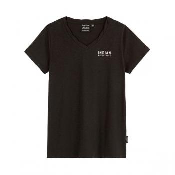 WOMENS IMC 1901 BLOCK TEE - BLACK