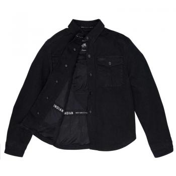 MENS CANYON DENIM OVERSHIRT CE - BLACK