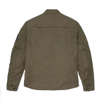 MENS HARRISON WAX JACKET CE - GREEN