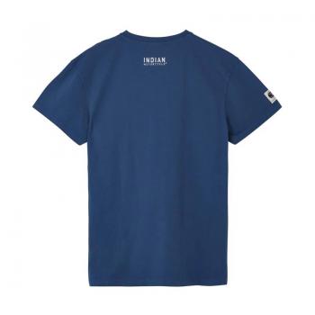 MENS COLORED IMC LOGO T-SHIRT - BLUE