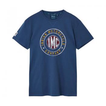 MENS COLORED IMC LOGO T-SHIRT - BLUE