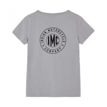 WOMENS CIRCLE IMC T-SHIRT - GRAY