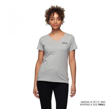 WOMENS CIRCLE IMC T-SHIRT - GRAY