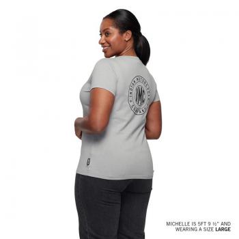 WOMENS CIRCLE IMC T-SHIRT - GRAY