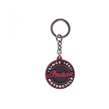 SCRIPT LOGO RUBBER KEYRING