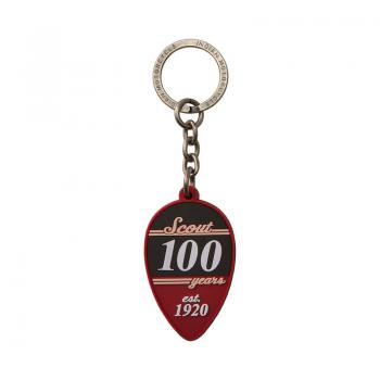 SCOUT ANNIVERSARY RUBBER KEYRING