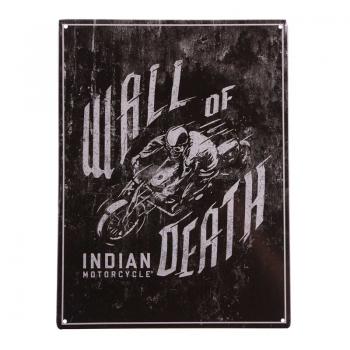 WALL OF DEATH METAL SIGN