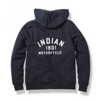 WOMENS 1901 HOODIE - NAVY