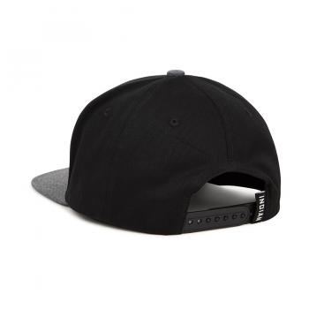 MENS MIRROR PATCH CAP - BLACK