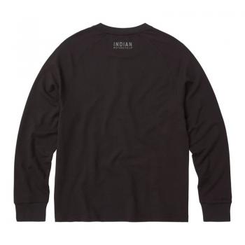 MENS GRAPHIC LONG SLEEVE TEE - BLACK