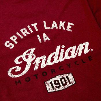 MENS SPIRIT LAKE TEE - PORT