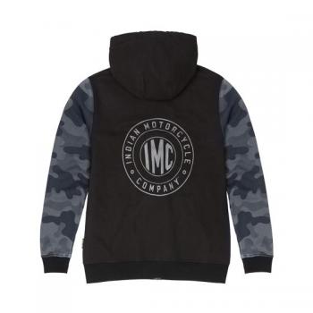 MENS IMC CAMO HOODIE - BLACK