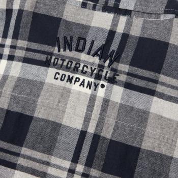 MENS TOLEDO PLAID SHIRT - BLUE