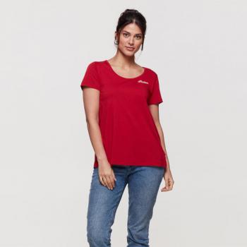 WOMENS AMERICAS FIRST T-SHIRT - RED