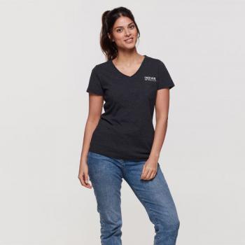 WOMENS IMC CIRCLE LOGO TEE - CHARCOAL