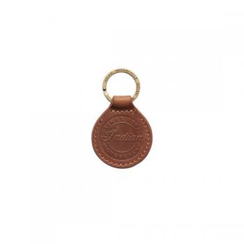 CIRCLE LEATHER KEY RING