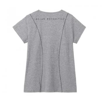 WOMENS FLUID ATHLETE T-SHIRT - GRAY