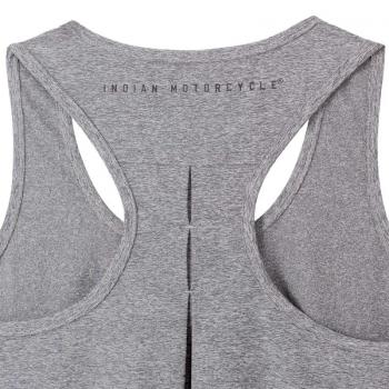 WOMENS RACERBACK ATHLETE TANK - GRAY