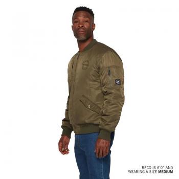 MENS ROCKFORD BOMBER - GREEN