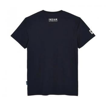 MENS SHADOW BLOCK LOGO T-SHIRT - NAVY