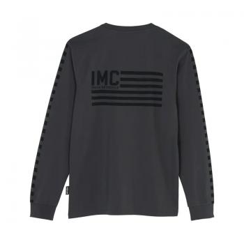 MENS IMC RACING LONG SLEEVE T-SHIRT - GRAY