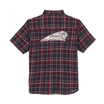 MENS SPRINGFIELD PLAID SHIRT - NAVY