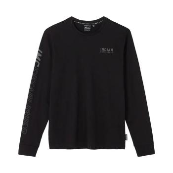 MENS IMC 1902 SLEEVE PRINT LONGSLEEVE T-SHIRT - BLACK