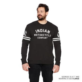 MENS IMC 1901 STRIPES LONGSLEEVE T-SHIRT- BLACK