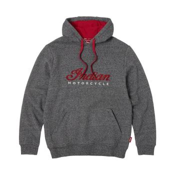 MENS LOGO HEADDRESS HOODIE - GRAY