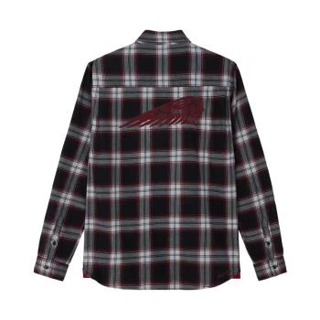 MENS MEMPHIS PLAID SHIRT - RED