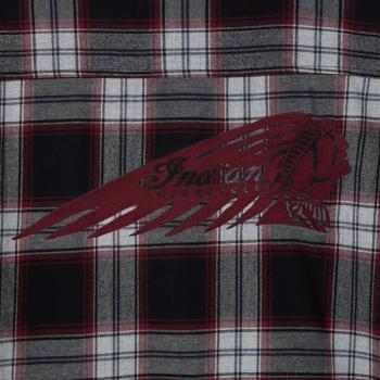 MENS MEMPHIS PLAID SHIRT - RED