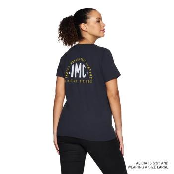 WOMENS IMC CUSTOM BUILDS T-SHIRT - BLUE