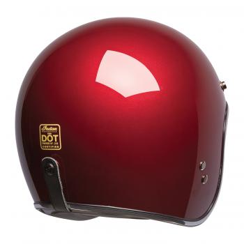 RETRO OPEN FACE HELMET V2 - RED