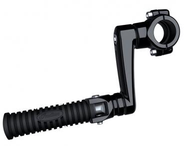 BLACK INFINITE HIGHWAY MOTORCYCLE PEG