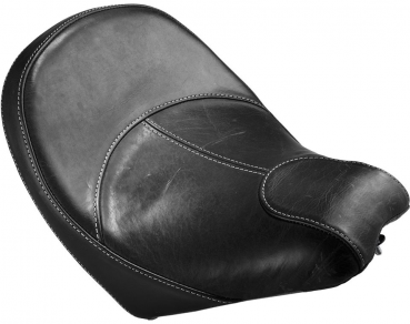 LEATHER EXTENDED REACH SEAT - INDIAN SCOUT - BLACK