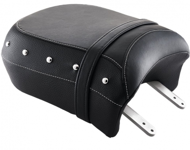 GENUINE LEATHER HEATED PASSENGER SEAT - BLACK, STUDDED