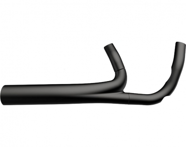 BLACK EXHAUST SHIELDS - ALU FRAME