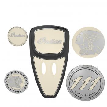 TOURING ENGINE COVER KIT - IVORY CREAM