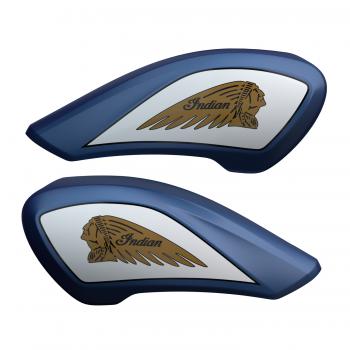 TANK COVERS - MATTE BLUE FIRE - FTR 1200