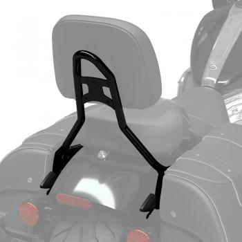 QUICK RELEASE PASSENGER BACKREST - CHIEF STEELFRAME - BLACK